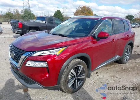 2021 Nissan Rogue Sl Intelligent Awd from USA, damaged, VIN 5N1AT3CBXMC725843